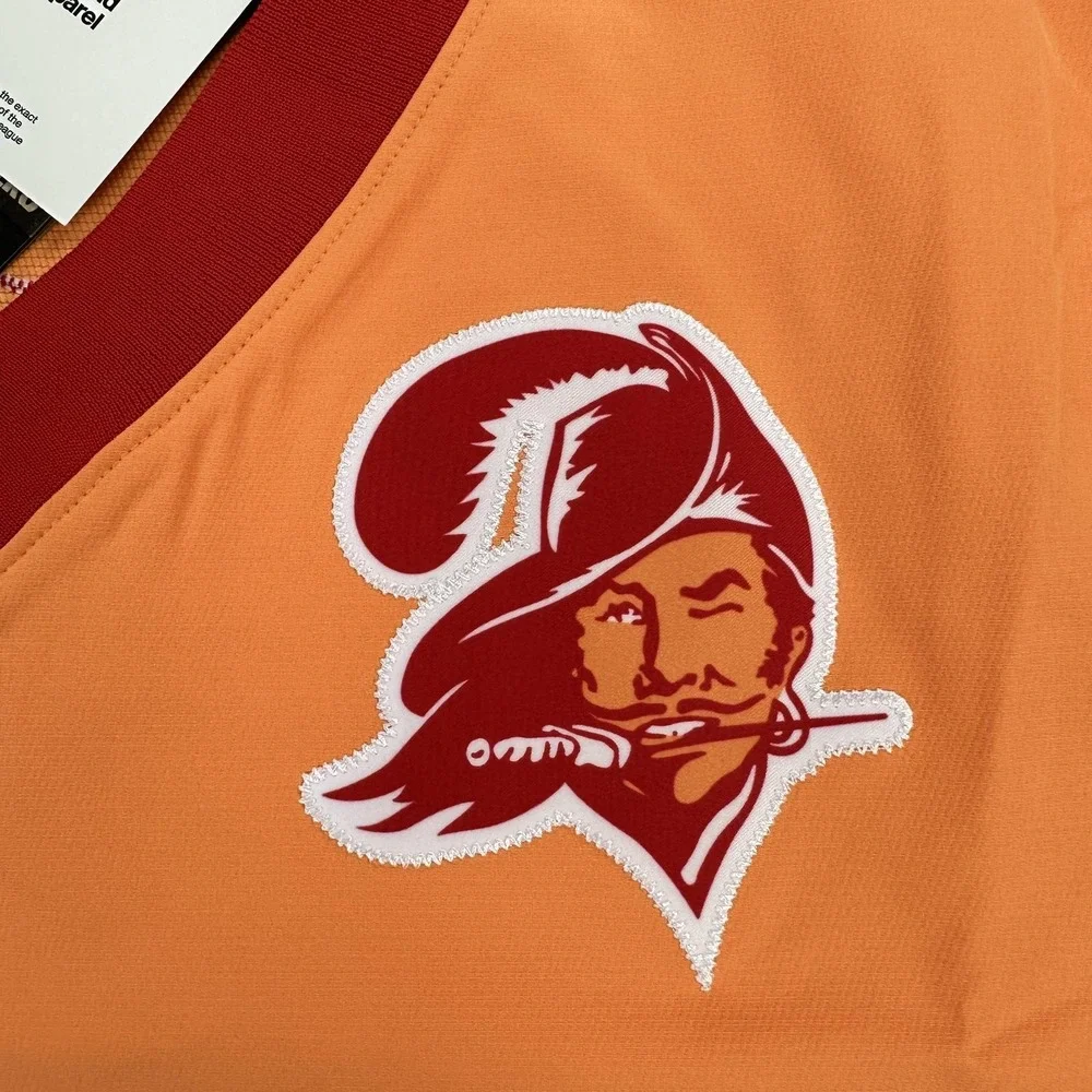 Tampa Bay Buccaneers Pullover Jacket Mens XL Orange Creamsicle NFL Football Nike